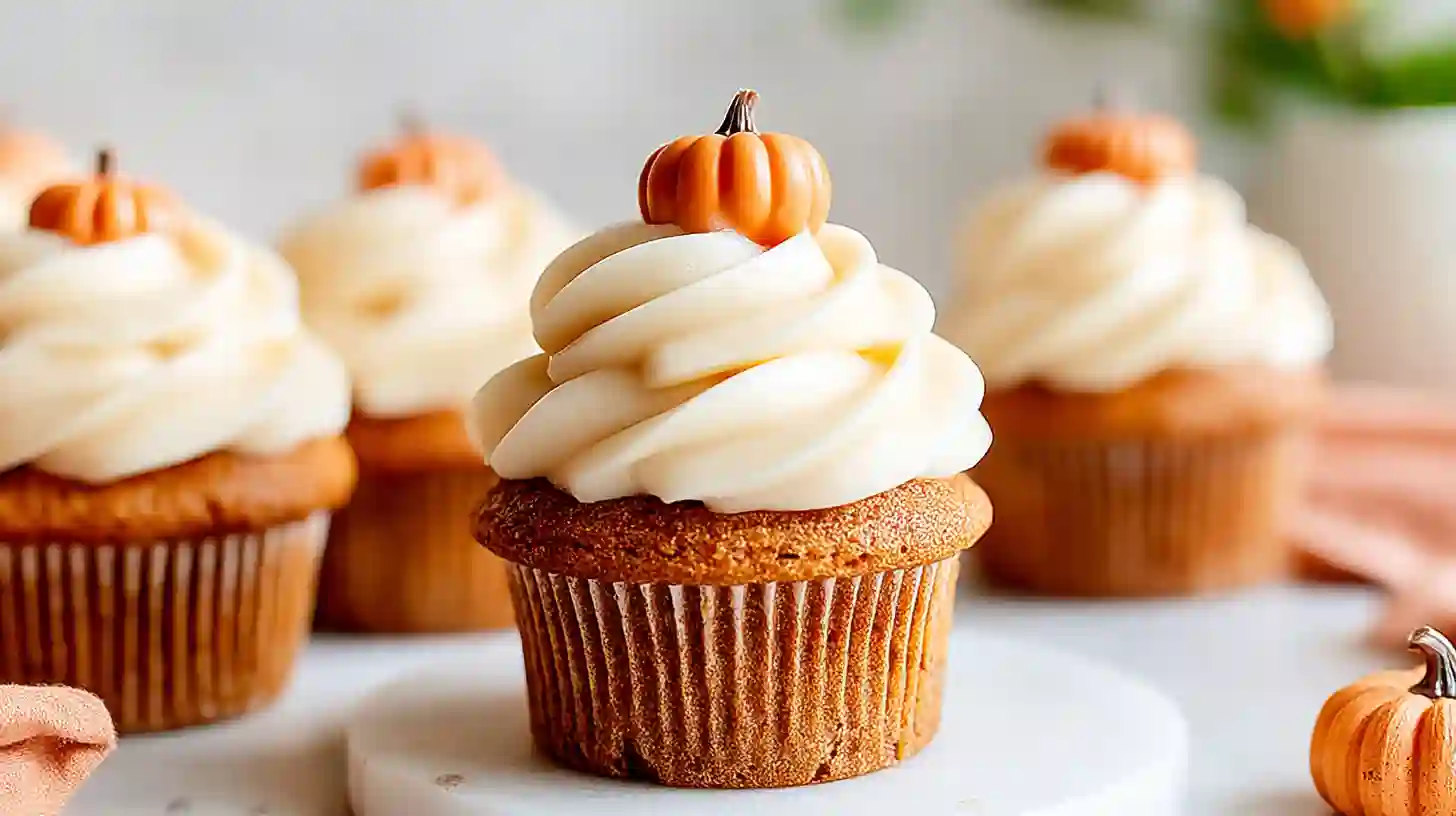 Secrets to Perfectly Moist Pumpkin Cupcakes with Cream Cheese